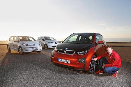 BMW i3, Rücksitz, Umklappen