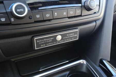 BMW Alpina D3 Touring, Mittelkonsole