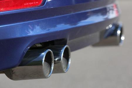 BMW Alpina D3 Touring, Auspuff, Endrohr