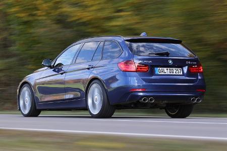 BMW Alpina D3 Touring, Heckansicht