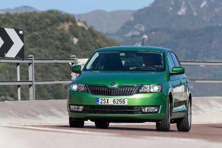 Skoda Rapid Spaceback 1.4 TSI, Frontansicht