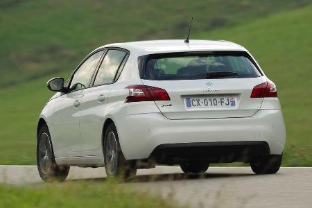 Peugeot 308 125 THP, Heckansicht