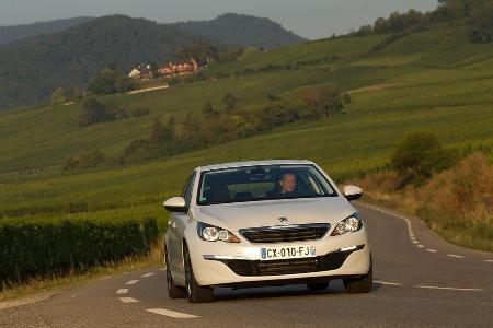 Peugeot 308 125 THP, Frontansicht