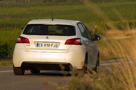 Peugeot 308 125 THP, Heckansicht