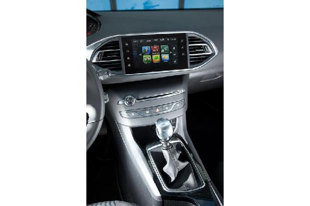 Peugeot 308 125 THP, Mittelkonsole