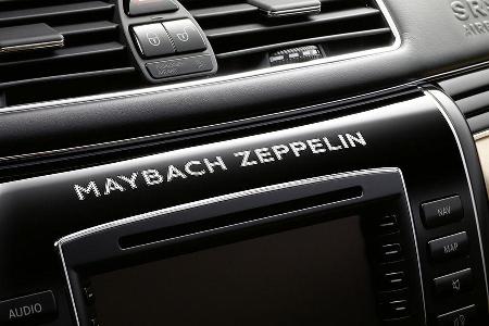 Der wohlklingende Name Zeppelin begegnet dem Betrachter dieses automobilen Superlativs an vielen Stellen.