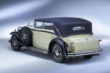 Maybach DS 8 Zeppelin, viertüriges Cabriolet (1932).