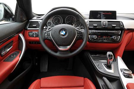 BMW 435i Coup, Cockpit, Lenkrad
