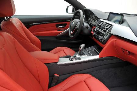 BMW 435i Coup, Cockpit, Lenkrad