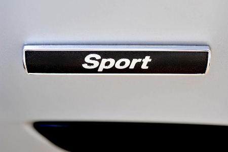 BMW 435i Coup, Schriftzug, Sport
