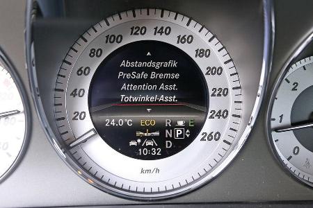 Mercedes GLK 220 CDI, Rundinstrumente