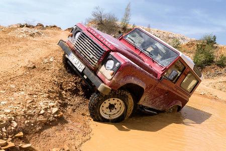 Land Rover Defender 90 TD4 SW, Frontansicht