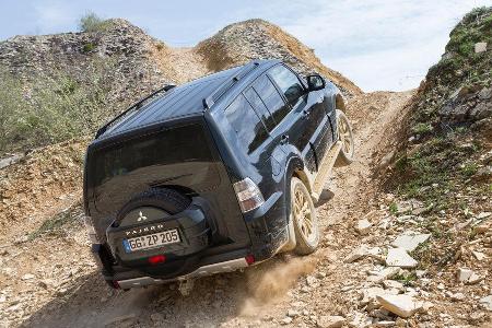 Mitsubishi Pajero 3.2 Di-D, Heckansicht