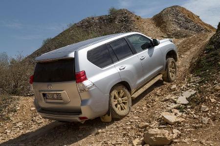 Toyota Landcruiser 3.0 D-4D, Seitenansicht