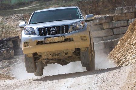 Toyota Landcruiser 3.0 D-4D, Frontansicht