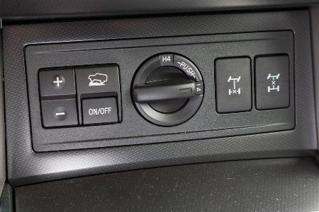 Toyota Landcruiser 3.0 D-4D, Bedienelemente