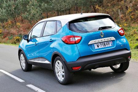 Renault Captur TCe 120, Heckansicht