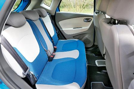 Renault Captur TCe 120, Fondsitze