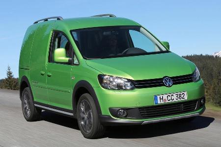 VW Cross Caddy 2.0 TDI DSG 4 Motion, Frontansicht