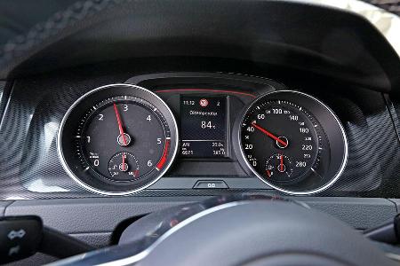 VW Golf GTD, Rundinstrumente