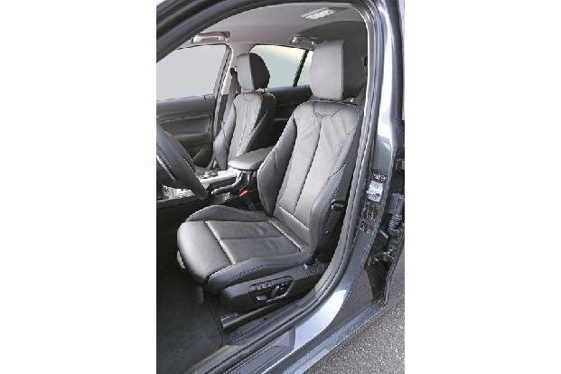 BMW 120d, Fahrersitz