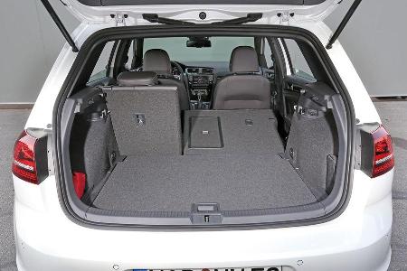 VW Golf GTD, Kofferraum