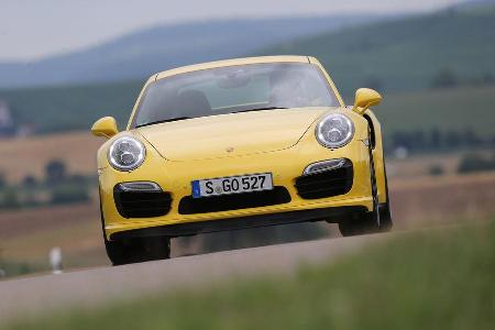 Porsche 911 Turbo S, Frontansicht