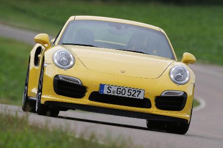 Porsche 911 Turbo S, Frontansicht