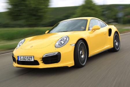 Porsche 911 Turbo S, Frontansicht