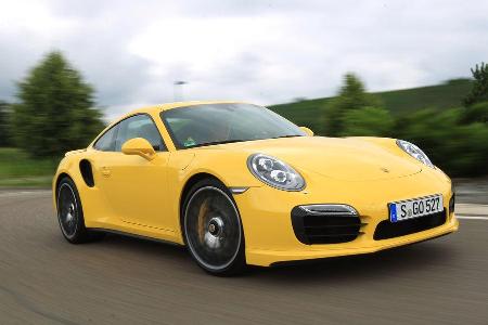 Porsche 911 Turbo S, Frontansicht