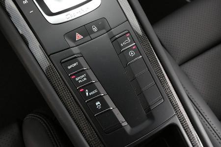 Porsche 911 Turbo S, Bedienelemente