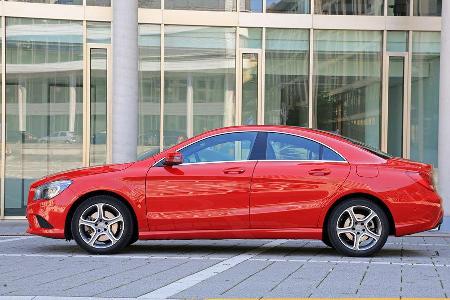 Mercedes CLA 250, Seitenansicht