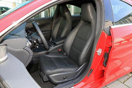 Mercedes CLA 250, Fahrersitz