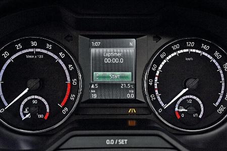 Skoda Octavia RS, Rundinstrumente