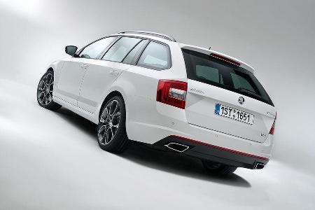 Skoda Octavia RS, Weltpremiere 2013, Heckansicht, Combi