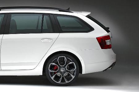 Skoda Octavia RS, Weltpremiere 2013, Heck, Combi
