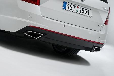 Skoda Octavia RS, Weltpremiere 2013, Diffusor, Combi