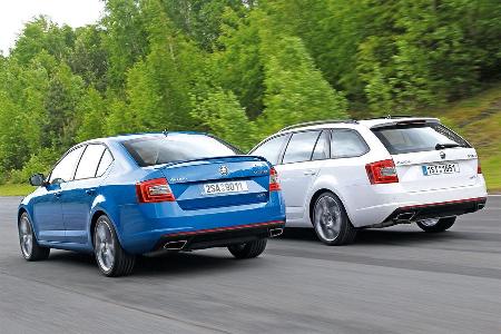 Skoda Octavia RS, Heckansicht