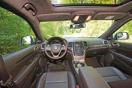 Jeep Grand Cherokee 3.0 CRD, Cockpit