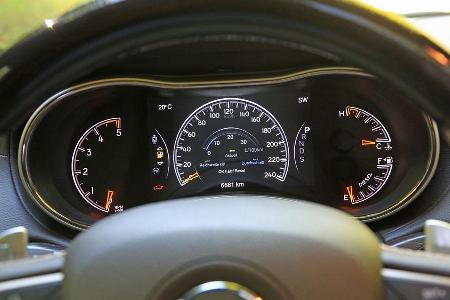 Jeep Grand Cherokee 3.0 CRD, Rundinstrumente