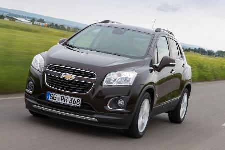 Chevrolet Trax 1.4 Turbo AWD, Frontansicht