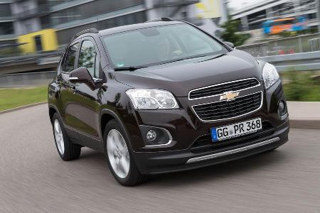 Chevrolet Trax 1.4 Turbo AWD, Frontansicht
