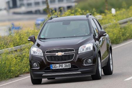 Chevrolet Trax 1.4 Turbo AWD, Frontansicht
