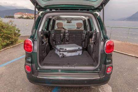 Fiat 500L Living, Kofferraum