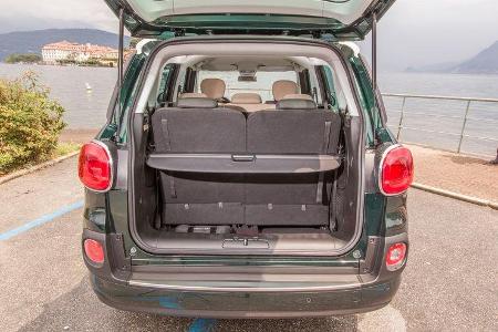 Fiat 500L Living, Kofferraum