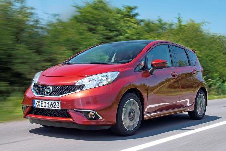 Nissan Note, Seitenansicht