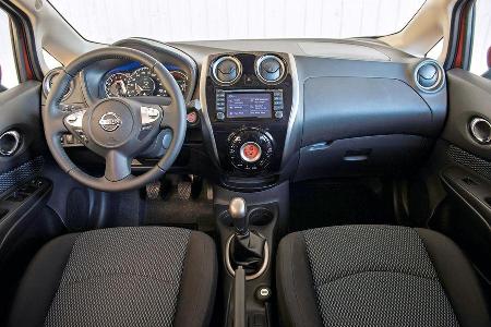Nissan Note, Cockpit, Lenkrad