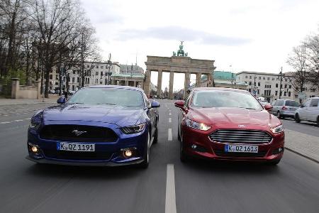 Ford Mondeo 1.0 Ecoboost, Ford Mustang 5.0 Ti-VCT V8