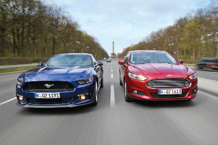 Ford Mondeo 1.0 Ecoboost, Ford Mustang 5.0 Ti-VCT V8