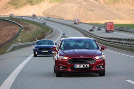 Ford Mondeo 1.0 Ecoboost, Ford Mustang 5.0 Ti-VCT V8